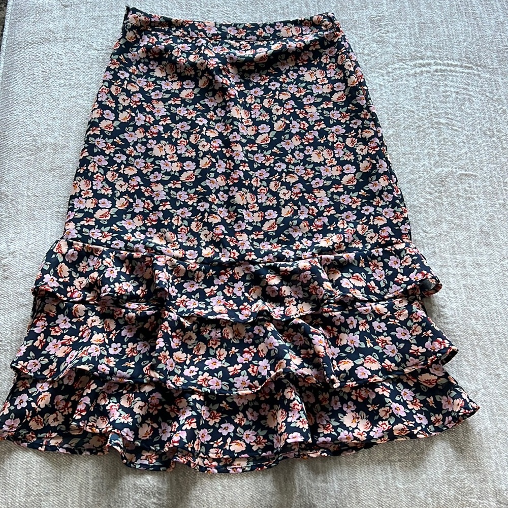 Ruffled Skirt